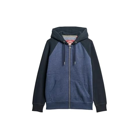 Superdry Men's Essential Baseball Zip Hoodie Cover