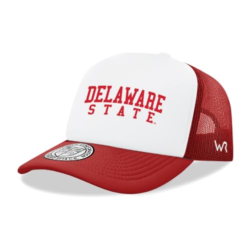 Delaware State University Hornets Game Day Printed Hat - White