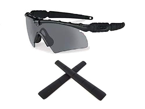 Galaxy Earsocks Rubber Kits For Oakley Si Ballistic M Frame 2.0 Z87 Black