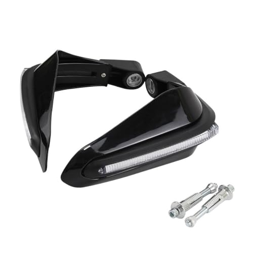 Accessoires moto universels protège-mains avec clignotants LED pour protection guidon cross