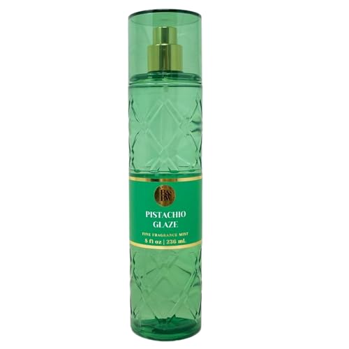 Bath and Body Works Pistachio Glaze Fine Body Fragrance Mist 8 Fluid Ounce (Pistachio Glaze)