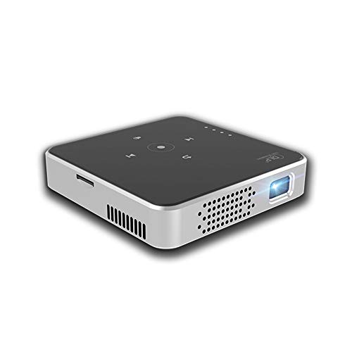 Schneider Consumer Pico Projecteur Compatible 1080P - SC75S, DLP LED RGB, HDMI, USB, Carte Micro SD, 200 grammes, 2 Heures d'autonomie