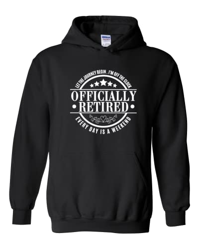 Let The Journey Begin Officially Retired Sweatshirt, Retirement Gift, Funny Retirement Sweatshirt, Officially Retired Sweatshirt