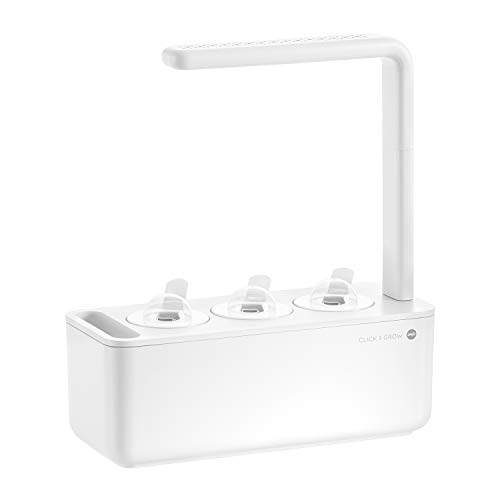 Emsa Click&Grow Smart Garden 3, Potager d'intérieur, Jardin d'intérieur, 3 Plantes, Blanc M5261700