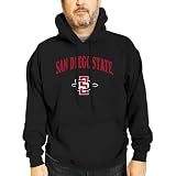 San Diego State Aztecs Arch & Logo Gameday Hoodie - Black Small