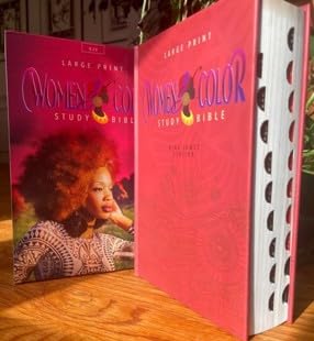 The New Women of Color Study Bible -Large Print-HC - Indexed: King ...