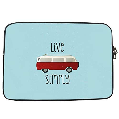 Image of Theskinmantra Live Simply Chain top Laptop Sleeve for Screen Size 15.6 inches Laptop /Notebook 15.6 / MacBook 15.4 / Chrombook 15.6.