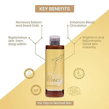 Miniatura 3 de Pulidor purificador de piel Radiance elimina el sebo y las células muertas, ilumina y rejuvenece la piel facial al instante. Producto natural