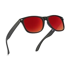 Matte Black | Polarized Red Mirror