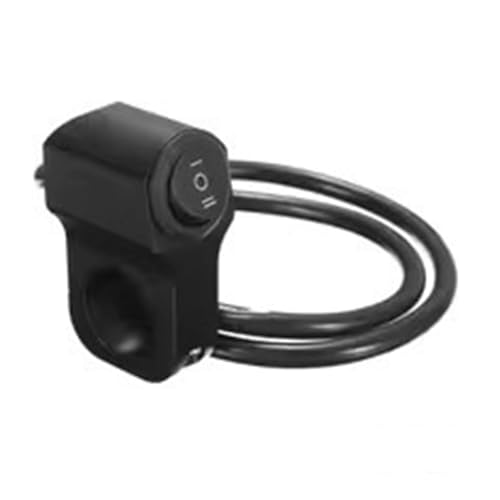 Interruptor para foco antiniebla de 12V con tres posiciones y aleación de aluminio robusta