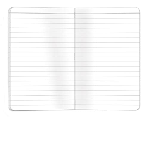 Elan Publishing Company The Indestructible, Waterproof, Tearproof, Weatherproof Field Notebook - 3.5"x5.5" - Green - Lined Memo Book - Pack of 4