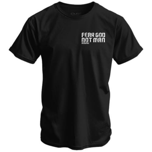 Combat Iron Men's Graphic Tees | Fear God Not Man | Men’s Graphic T-Shirts2