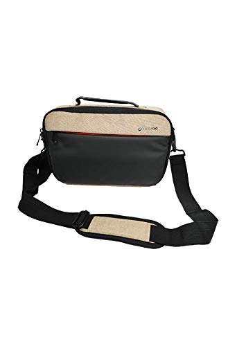 Harmo Pro case - Harmonica Carry Case - Harmonica Storage & Carrying Case With Shoulder Strap for 14 Harmonicas Hohner Built-in Mic & Cable Pockets - Designed in the USA by a pro player