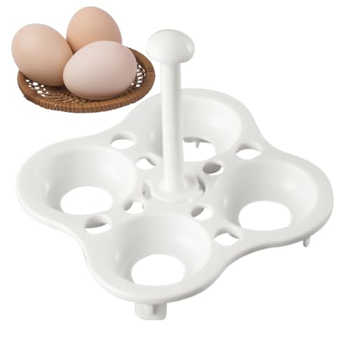 Pastelera De Vapor De Huevo - Horraje De Vaporizador De Huevo | Soporte De Accesorios De Cocina | Potilla De Olla De Olla Duradera Ideal Para Adultos, Familias, Cocina Interior Y Exterior, Acampar, Ap