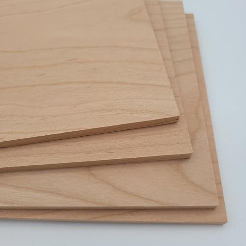 Cherry Wood 4 Pack 1/4