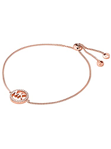 Michael Kors Pulsera para Mujer Plata 925 Talla única Rosa 32010366