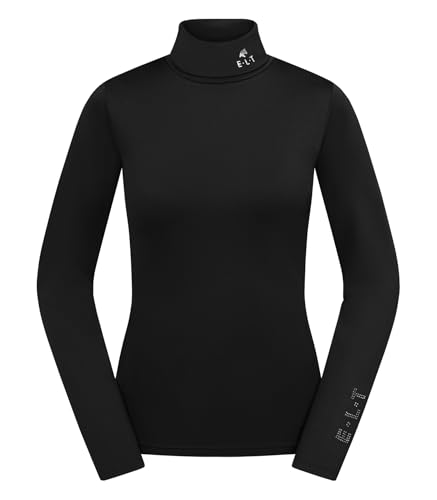 Jersey de cuello vuelto Madison ELT para mujer ropa ecuestre de invierno