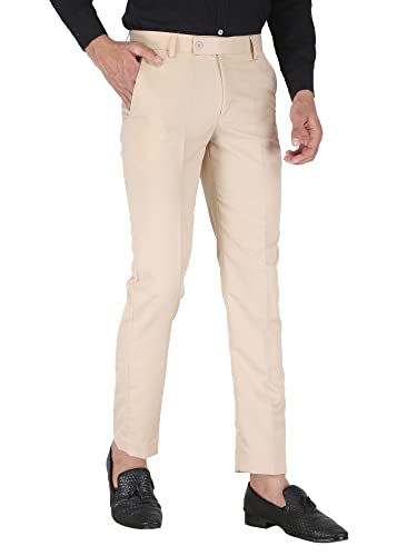 Image of UpToDate Fashion Mens Slim Regular Fit Formal Trouser Formal Pant for Men