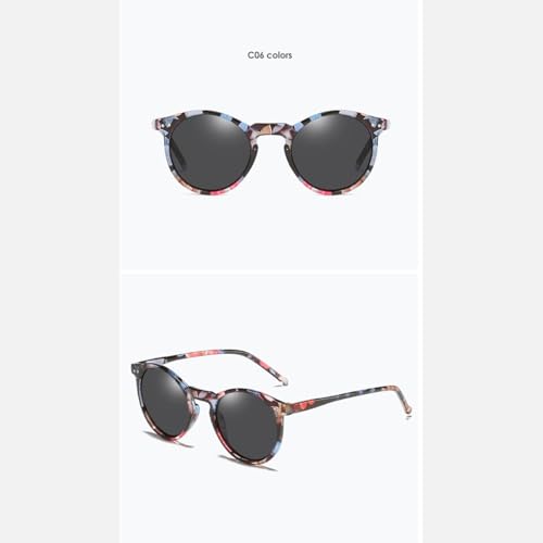 Retro Polarized Sunglasses Men Women Vintage Small Round Frame Sun Glasses Lens Uv400 Goggles Shades Eyewear4