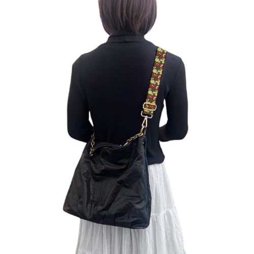 Image of Purse Strap Replacement Wide Adjustable Crossbody Shoulder Strap Guitar Straps for Handbags