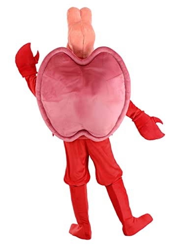 Disney The Little Mermaid Sebastian Costume for Adults, For Cosplay, Fantasy, Halloween, Beach Theme & Dress Up