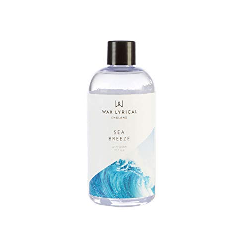 Wax Lyrical Reed Diffuser Refill - 200ml | Refreshing Sea Breeze Fragrance | Made in England