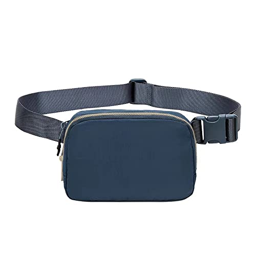 Ffwtpy Marsupio Da Escursionismo Impermeabile Leggero E Resistente Borsa Da Cintura Per Attività All'Aperto Marsupio Sportivo Per Trekking Corsa E Viaggi Nero