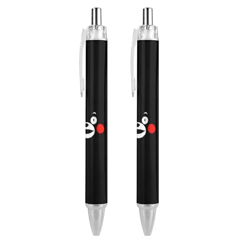 くまモン ボールペン ジェルボールペン 0.5mm ノック式 サラサクリップ おしゃれ PC素材 速乾 耐久 書き心地いい 事務用 筆記具用 文房具 子供用 入学お祝い 誕生日 プレゼント ブルーインク