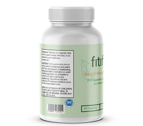 Fitify - Weight Management Capsules - Natural Ingredients - 60 Capsules - Vegan/New & Sealed - Image 5