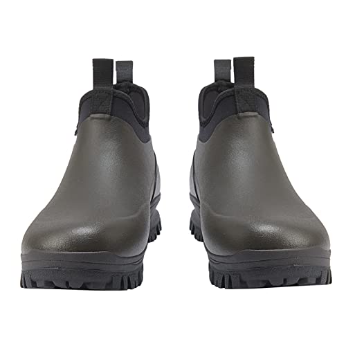 Sludgy 6" 4mm Black | Insulated Waterproof Rubber Ankle Waterproof Shoes for Rain and Mud, Fishing, Hunting4