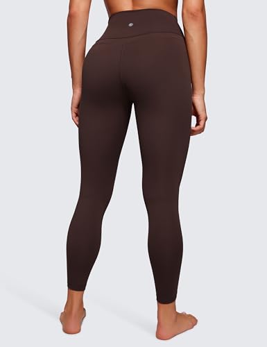 Image of CRZ YOGA Naked Feeling Leggings 25'' | Sleek, Decent Compression, Yoga, Hidden Waistband Pocket, for Women
