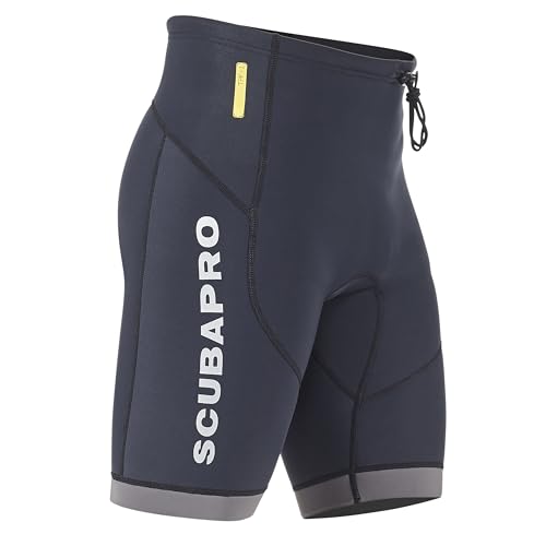 SCUBAPRO Men's Everflex 1.5 Shorts, Black, Medium