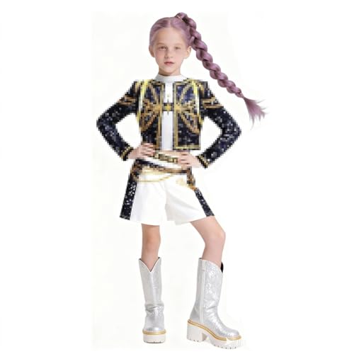 DTXYBC Costume de Cosplay Complet pour Femme, 3 pièces...
