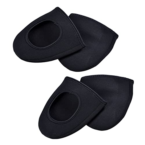 GOOHOCHY Cycling Shoes Covers 2 Pack Warm Windproof Water Resistant Overshoes for Bike Riding Slip-on Design