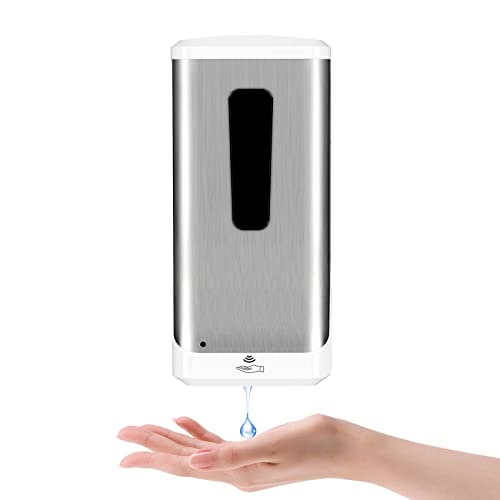 Jewaytec Dispenser di Sapone a Parete 1000ml, Commerciale a Dispensatore Manuale...