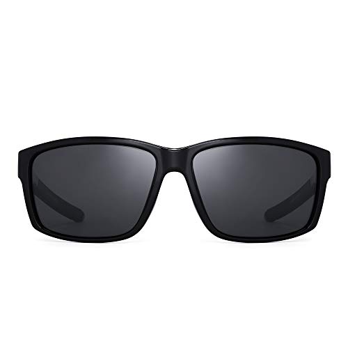 JIM HALO Men Sport Polarization Sunglasses