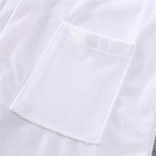 Kids Girls Hooded Flannel Outfit Fall Fleece Fuzzy Soft Lightweight Long Sleeve Hoodies Kimono Cute Kimono Clothes4