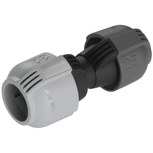 Gardena Sprinkler System Reducing Connector, 32 mm – 25 mm: Connector for connecting a 32-mm pipe to a 25-mm pipe, proven 