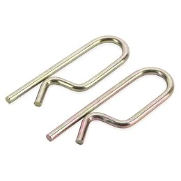 Camco 48028 Eaz Lift Metal Replacement Clamshelled Hook Up Wire Clips for Eaz Lift Weight Distributing Hitch Quick Hook Up Brackets, Pack of 2