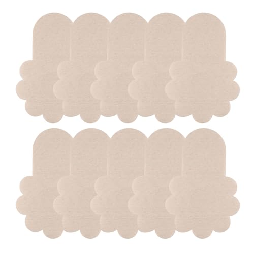Cubiertas para pezones | Adhesivo antirozaduras - Calcomanías para pezones para mujeres corredoras - para vestido de noche, natación, yoga, playa, Flower Shape, Refer to description