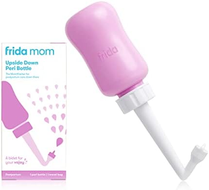 Frida Mom Upside Down Peri Bottle for Postpartum Care The Original Fridababy MomWasher for Perineal Recovery and Cleansing After Birth