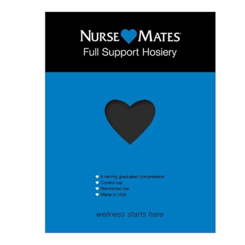 Image of Nurse Mates Full Support Pantyhose | 6 mmHg Gental Graduated Compression | Cool and Comforatable | 1 Pair