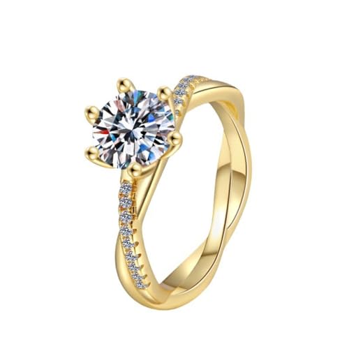 Bague en argent 925 et moissanite le cadeau idéal pour une demande