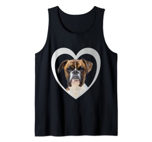 Deutscher Boxer – Dog Heart Lover – Boxer – Boxer alemán Camiseta sin Mangas