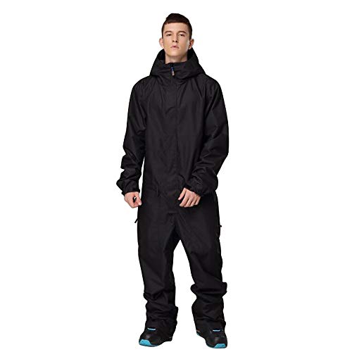 Men's One Pieces Ski Suits Jumpsuits Couple SKi Suit Coveralls Winter Outdoor Waterproof Snowsuits for Snow Sports (styele5, L)