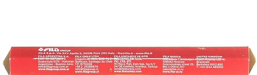 Giotto Bebe Lápis de Cera Giz Estojo com 11 unidades, 10 Cores Giz + 1 Apontador, Ultra Resistente a
