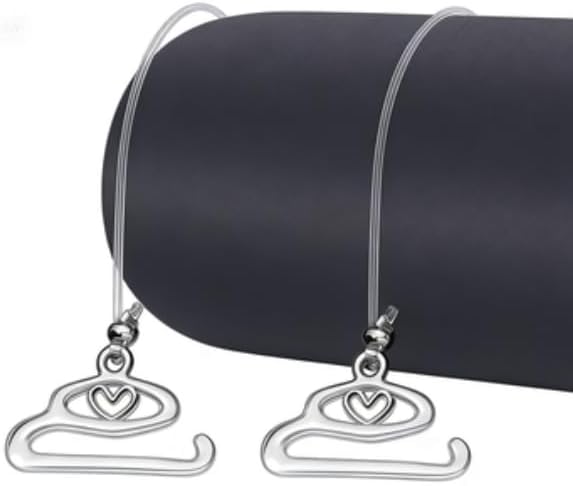 Clear Straps, Invisible Adjustable Non-Slip Replacement Shoulder Clips for Women Clear