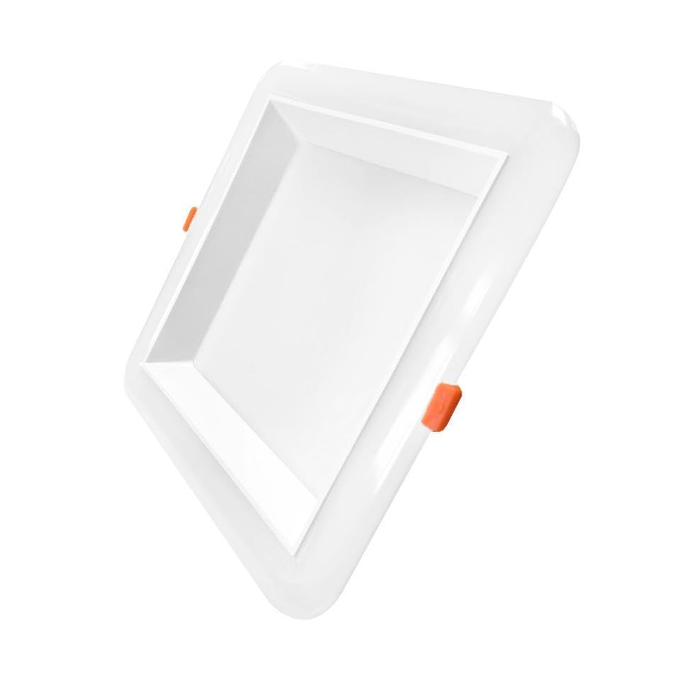 G.W.S® Exclusive Super Bright Dimmable 18W Square Backlit LED Recessed Panel Downlight Ceiling Light Neutral White, LED Driver Included — image 1