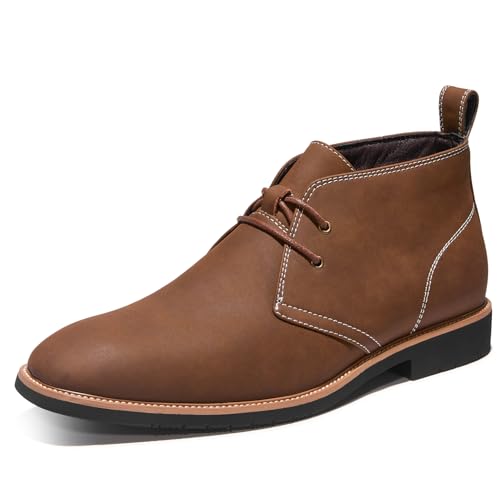 TruVeld Men's Chukka Boots Classic Desert Ankle Boots for Men Casual Dress Lace Up Boots All-Day Comfort