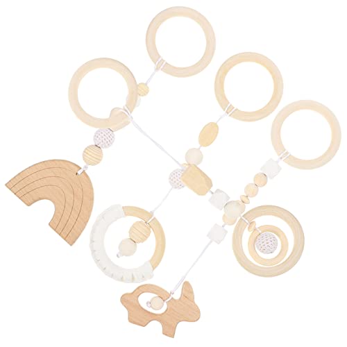 Gogogmee 4個ベビートイ ラック用おしゃれな吊り下げオーナメント 北欧スル